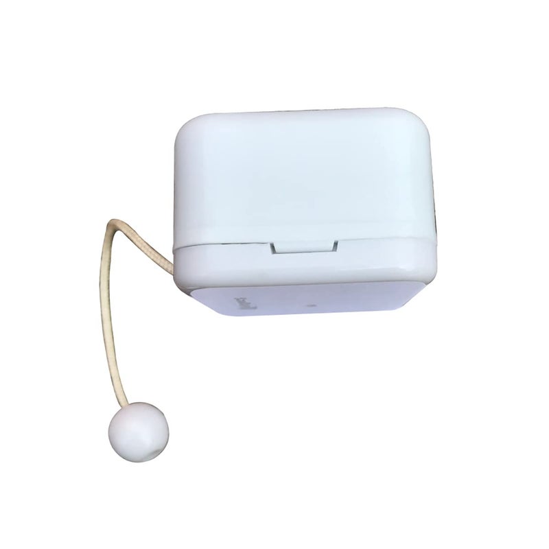 BinkeGG White Plastic Pull String Cord Music Box with Sankyo Musical Mechanism Tune: Canon in D Major - Image 5